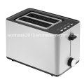 Stainless Steel Panel 2 Slice Electric Toaster